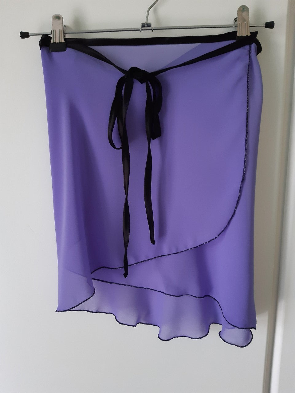 Water Violet Chiffon Wrap Skirt - Dancewear by Patricia