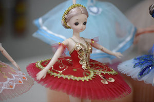 Ballerina Doll "Finger Fairy" - Dancewear by Patricia