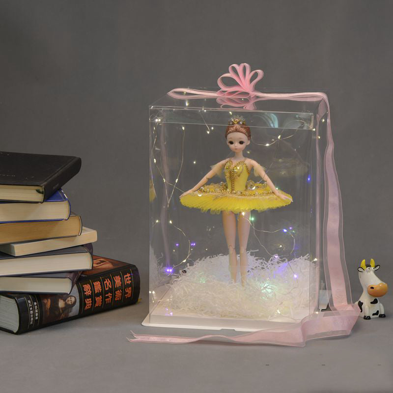 Ballerina Doll "The Canary Fairy" - Dancewear by Patricia